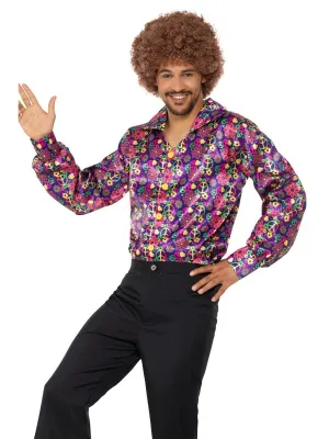 Psychedelic CND 60s 70s Peace Sign Shirt