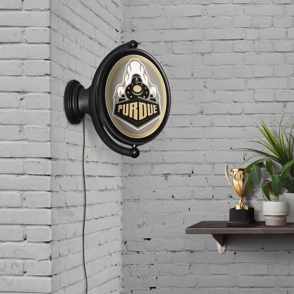 Purdue Boilermakers: Boilermaker Special - Original Oval Rotating Lighted Wall Sign
