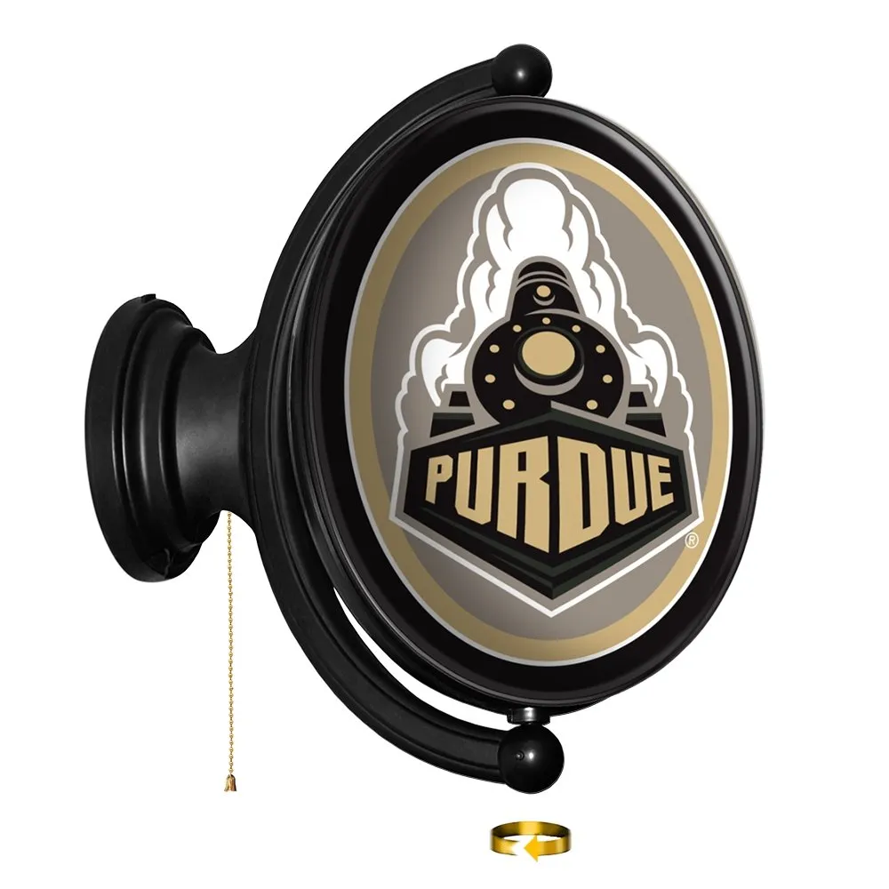 Purdue Boilermakers: Boilermaker Special - Original Oval Rotating Lighted Wall Sign