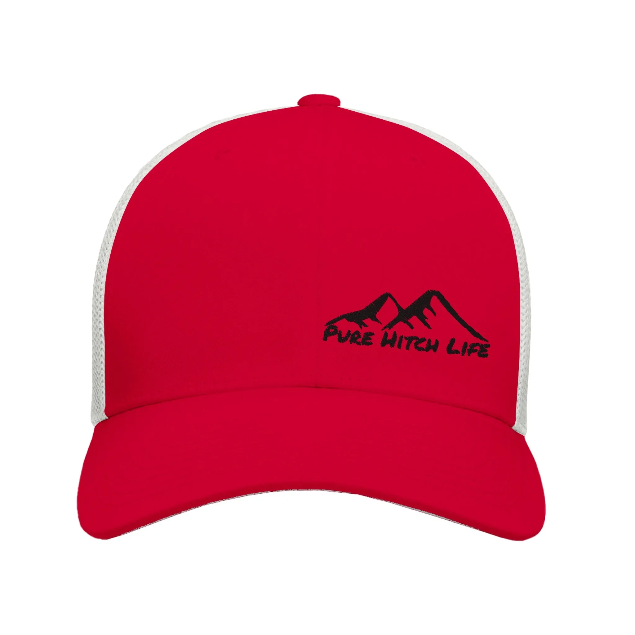 Pure Hitch Life Stylish Truckers Hat Breathable Mid-Profile Design