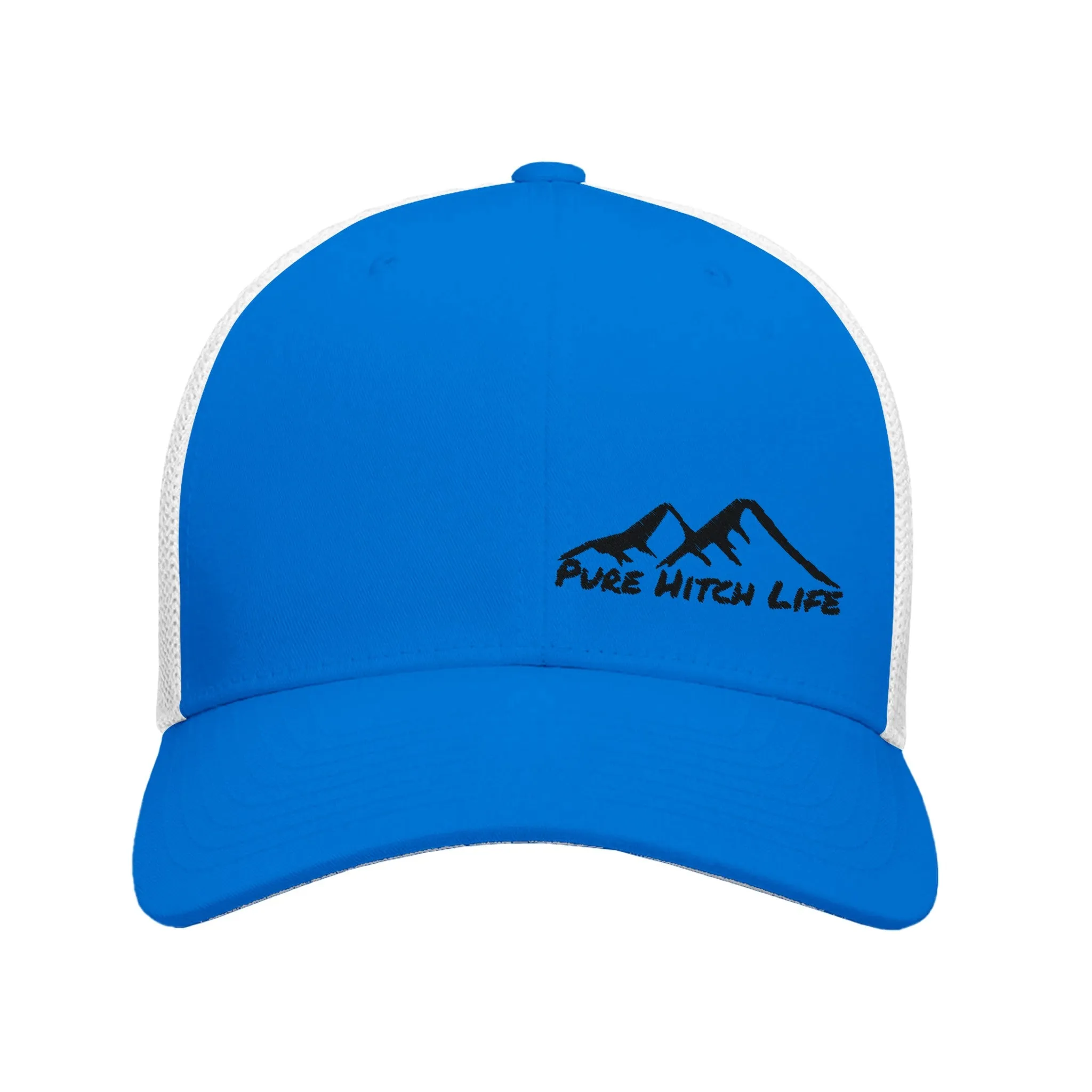 Pure Hitch Life Stylish Truckers Hat Breathable Mid-Profile Design