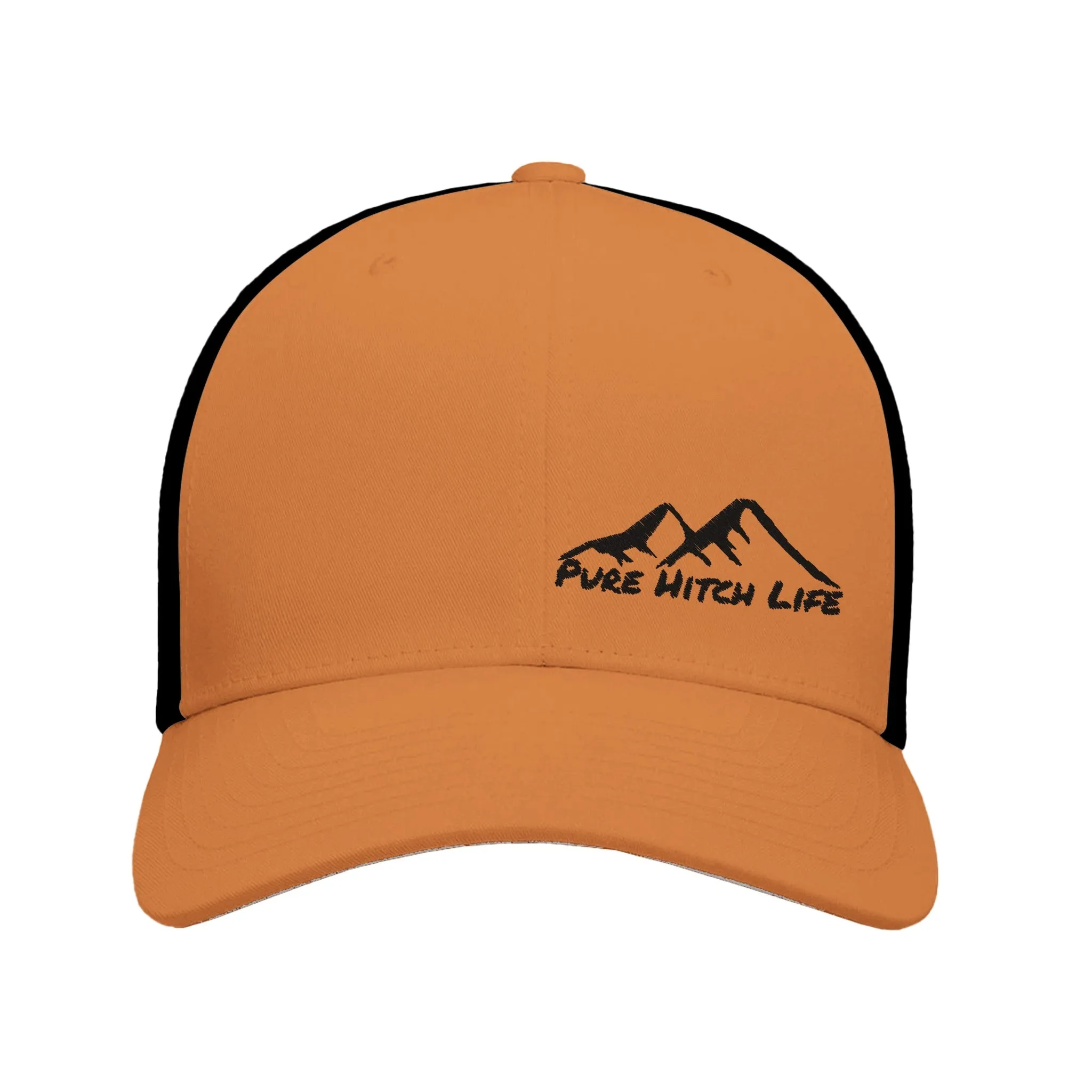 Pure Hitch Life Stylish Truckers Hat Breathable Mid-Profile Design