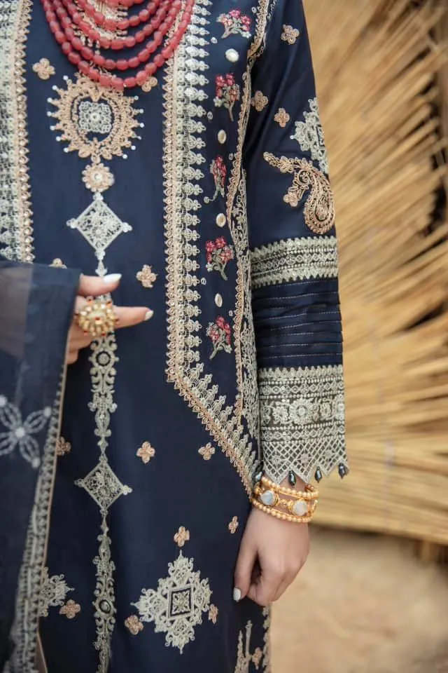 QALAMKAR MIRAHIL | LUXURY LAWN '22 | RUA-03
