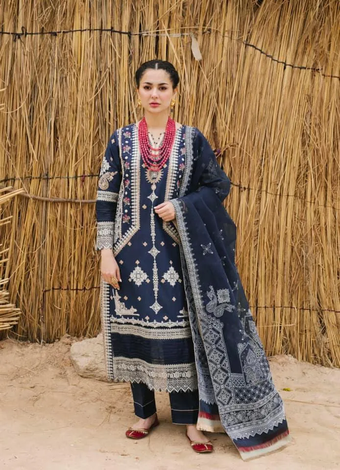 QALAMKAR MIRAHIL | LUXURY LAWN '22 | RUA-03
