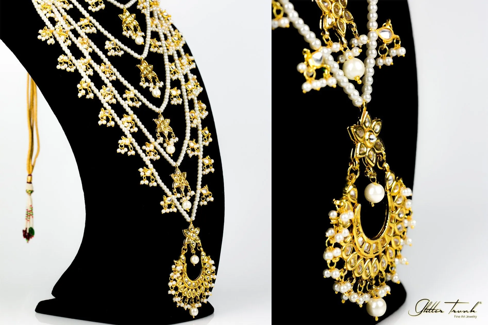Queen's Necklace Pearl Cape