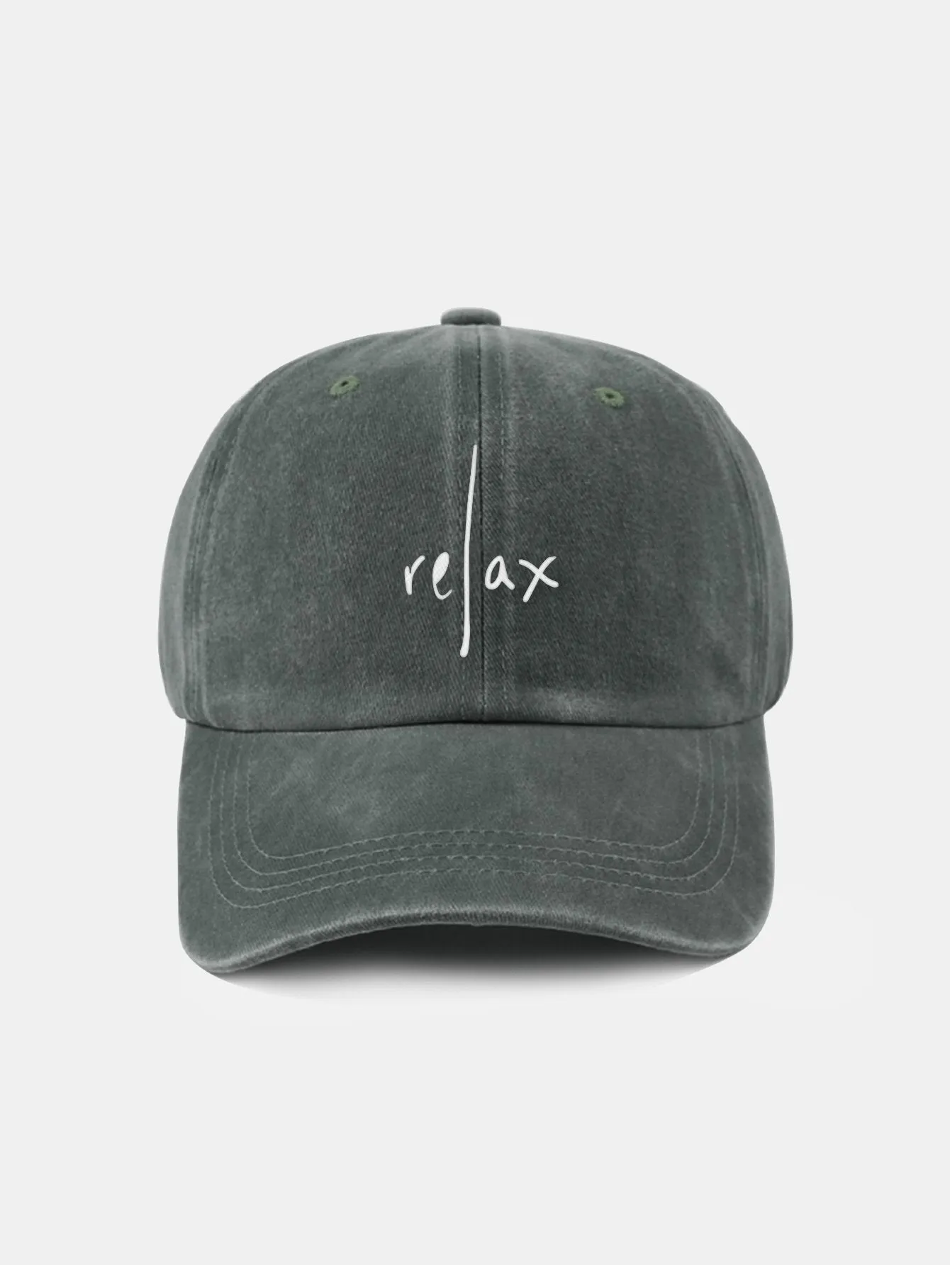 Relakskan Cap Retro Classic Retro Dibasuh Cap Baseball Cotton