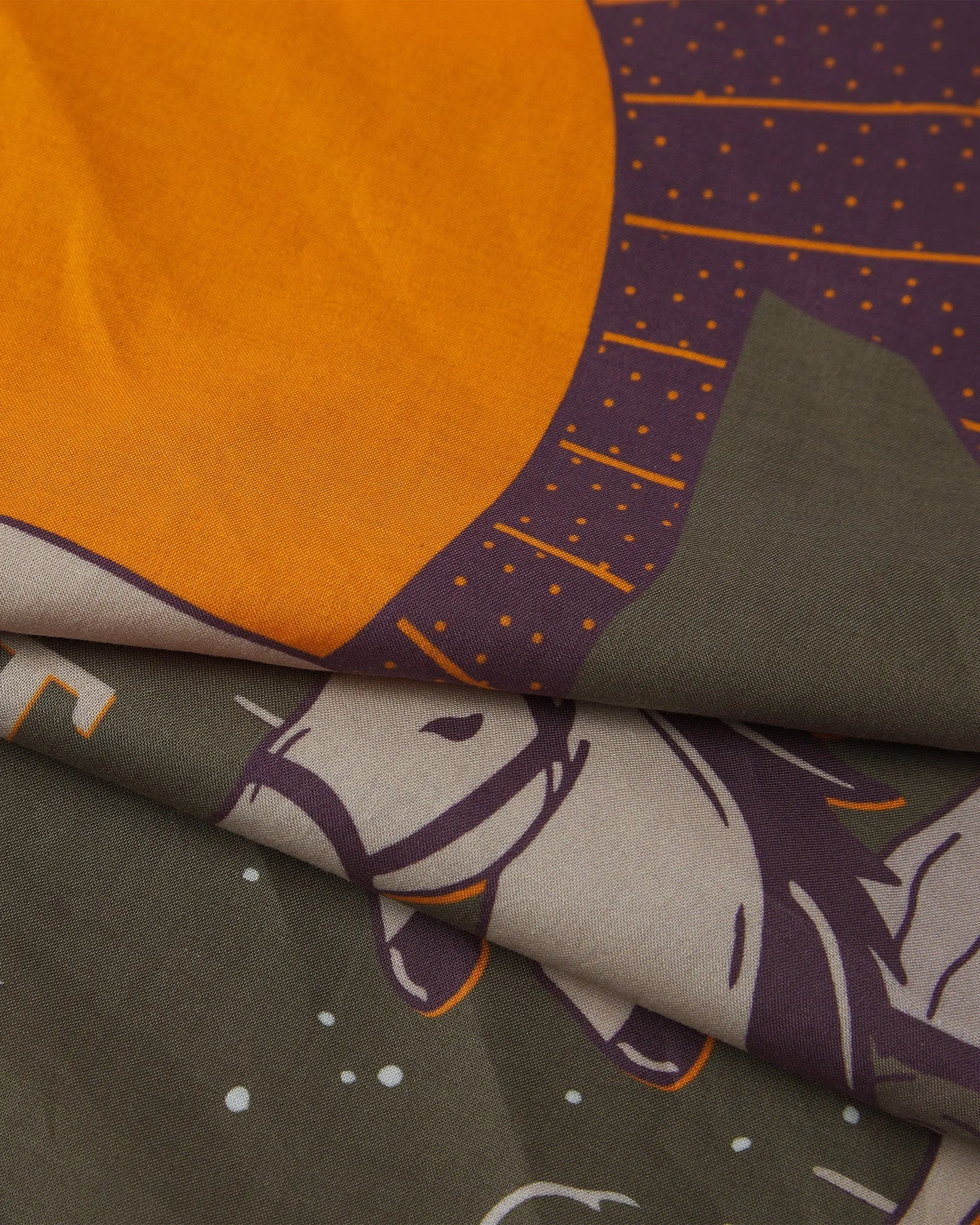 Respect Khaki Cotton Bandana