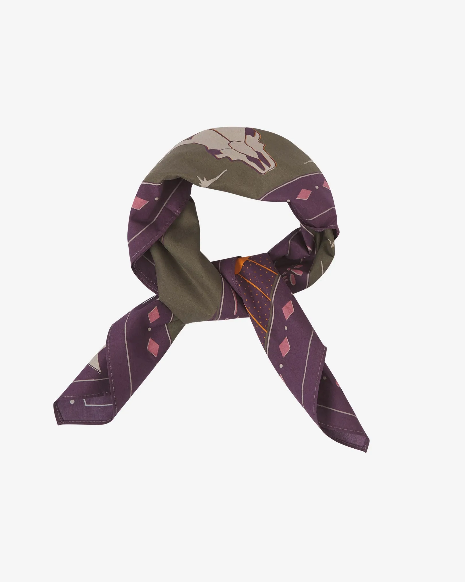 Respect Khaki Cotton Bandana