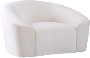 Riley Cream Velvet Chair