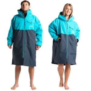 Robie Dry Series Recycled Long Sleeve Changing Robe - India Ink/Blue Atoll