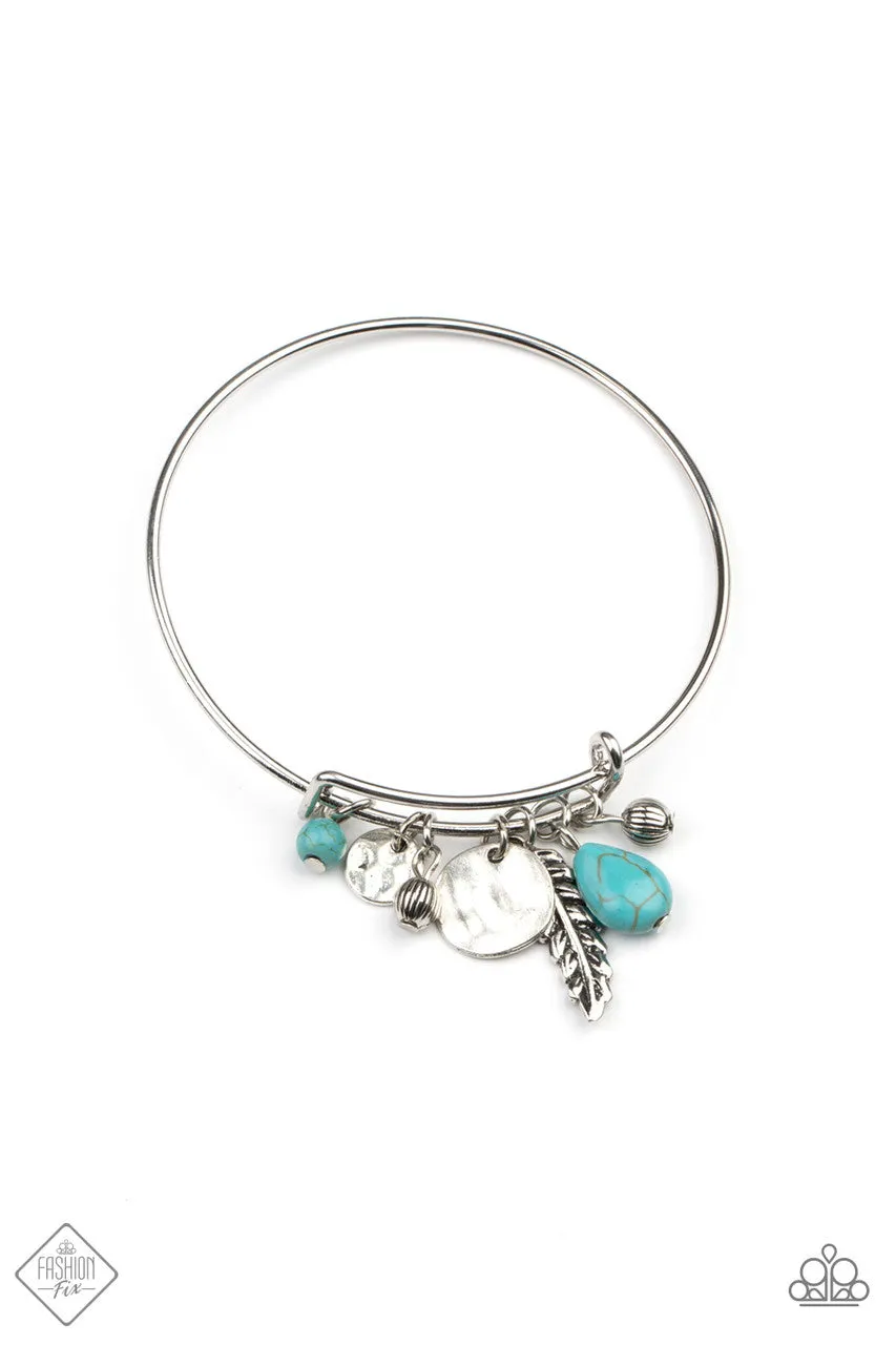 Root and RANCH Blue Paparazzi Bracelet