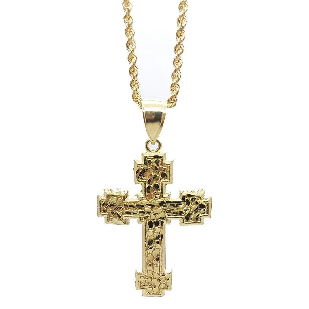 Rope chain 2.5MM With Cross NSA-010