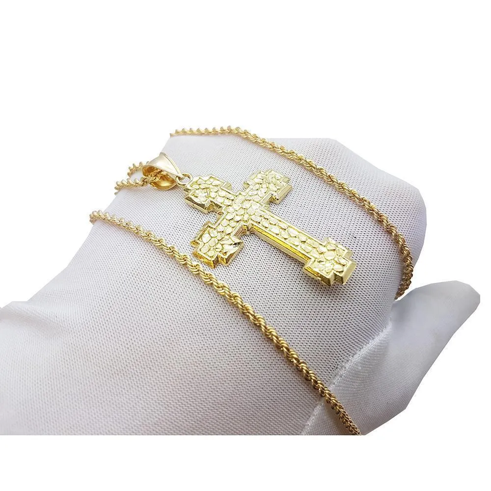 Rope chain 2.5MM With Cross NSA-010