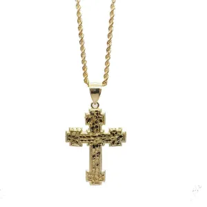 Rope chain 2.5MM With Cross NSA-010