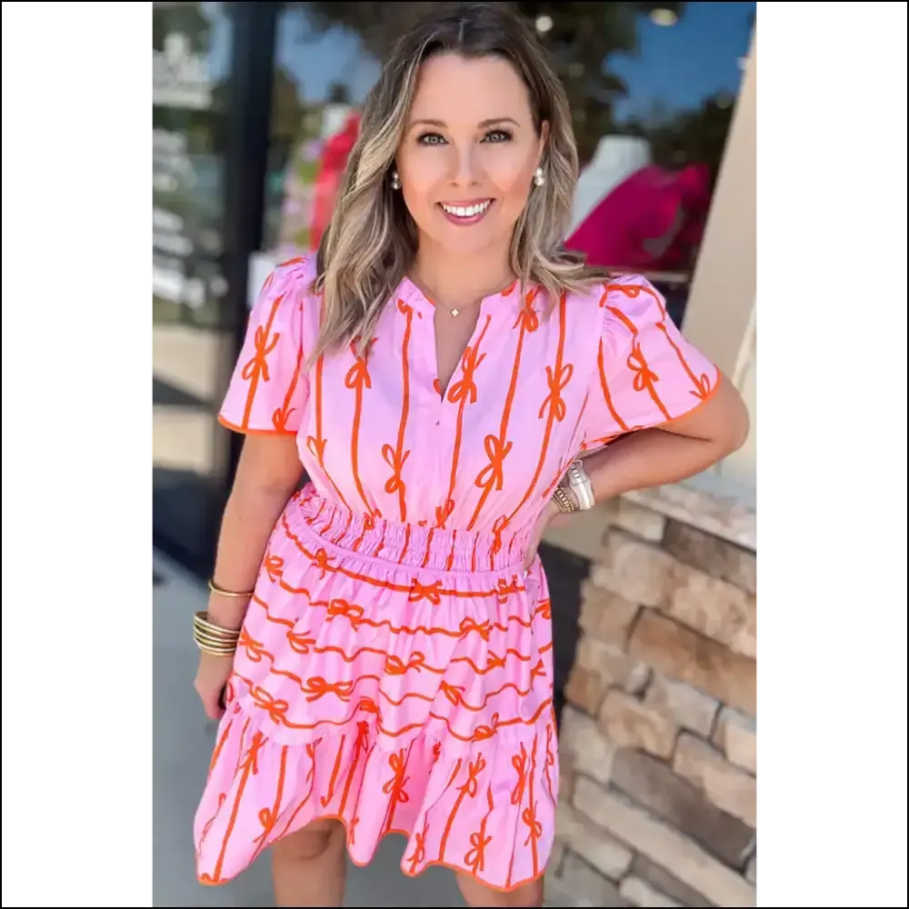 Rose Bow Ruffled Plus Size Dress: Finally, a Dress that Fits my  Fabulousness 🌹!