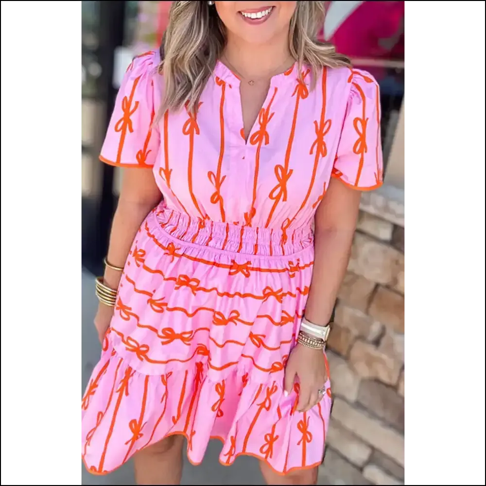 Rose Bow Ruffled Plus Size Dress: Finally, a Dress that Fits my  Fabulousness 🌹!