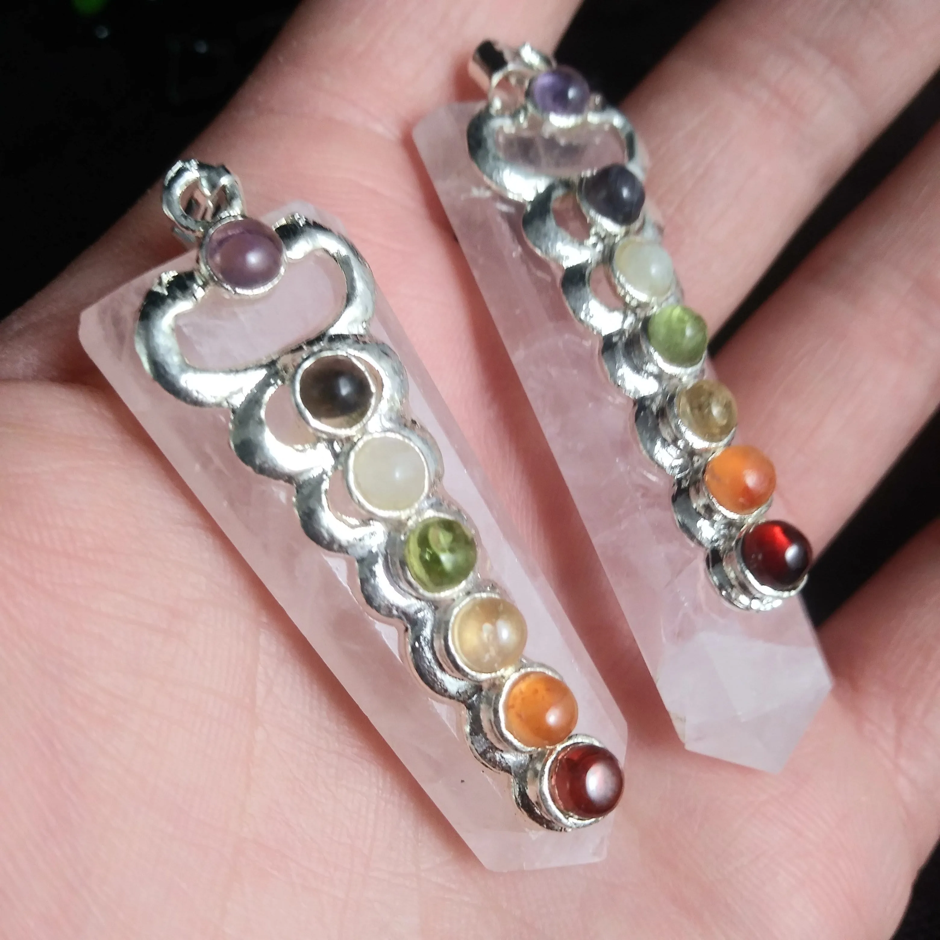 Rose Quartz Kundalini Chakra Helix