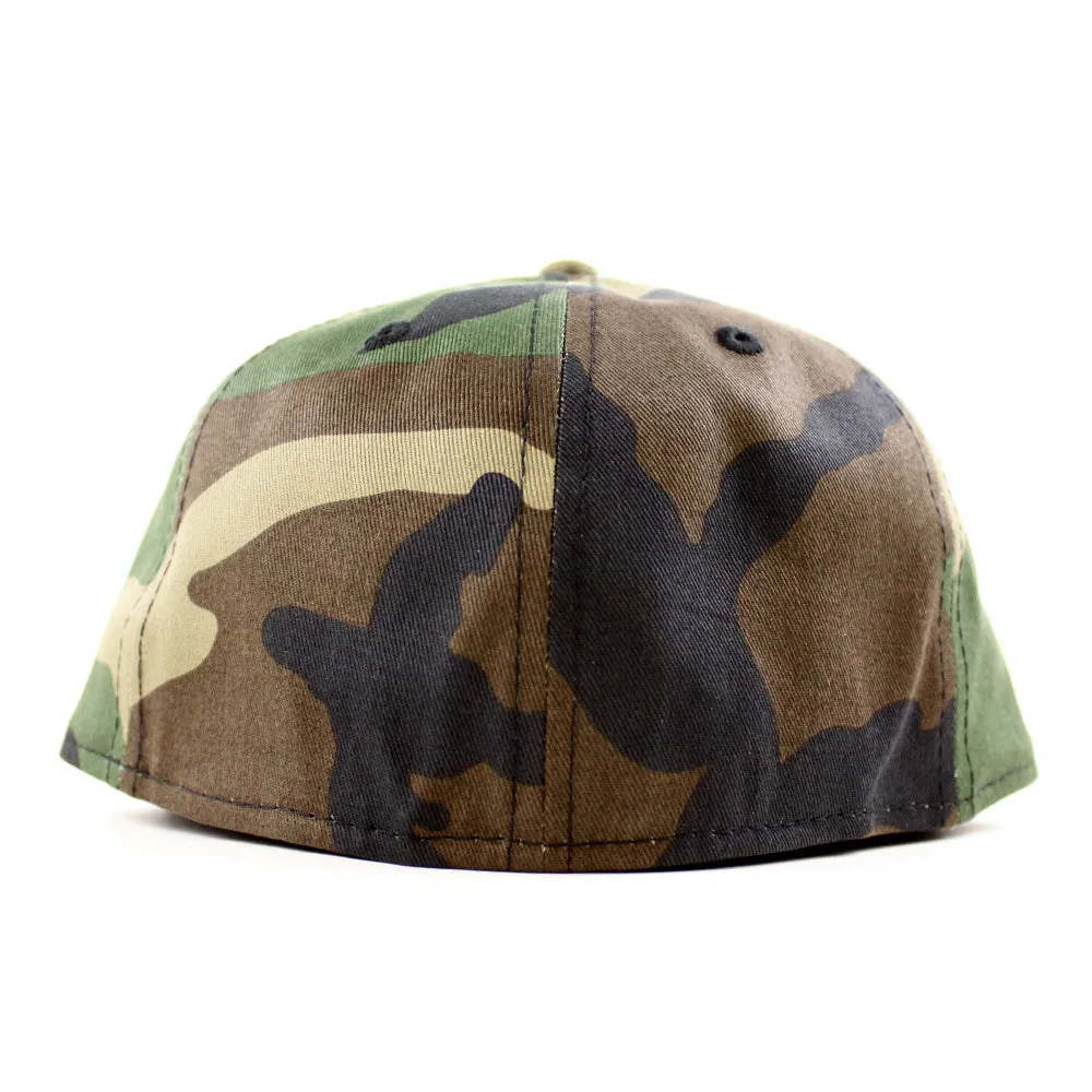 Ruff Ryders New Era 59Fifty Fitted Hat (WoodLand Camo Gray Under Brim)
