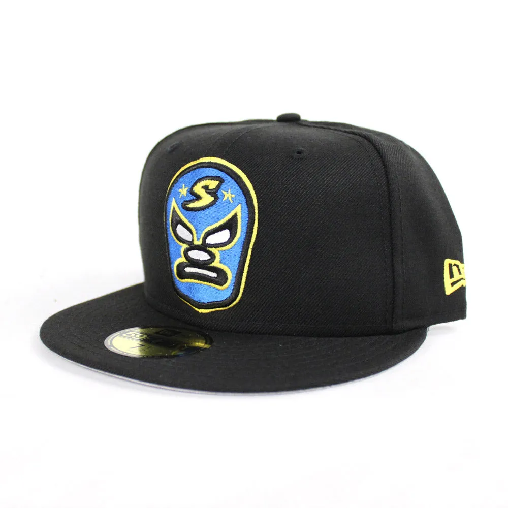 Sacramento River Cats New Era 59Fifty Fitted Hat (Black Gray Under Brim)