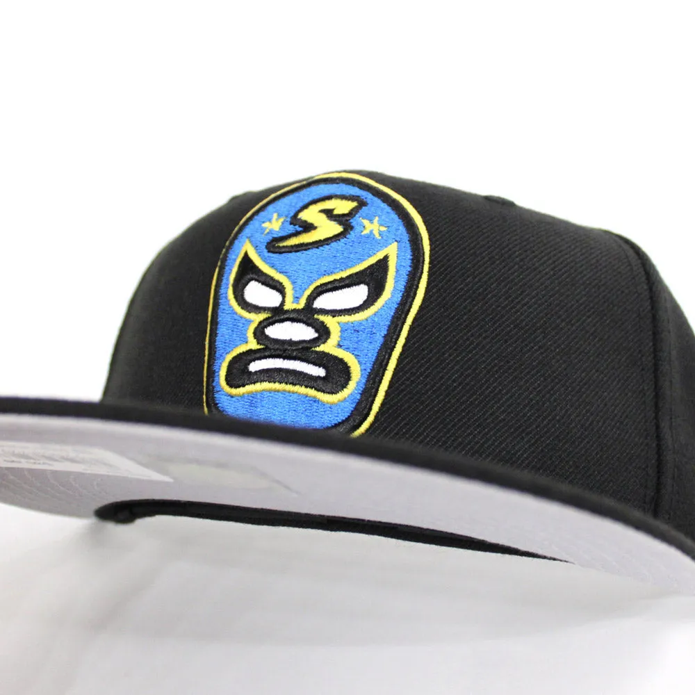 Sacramento River Cats New Era 59Fifty Fitted Hat (Black Gray Under Brim)