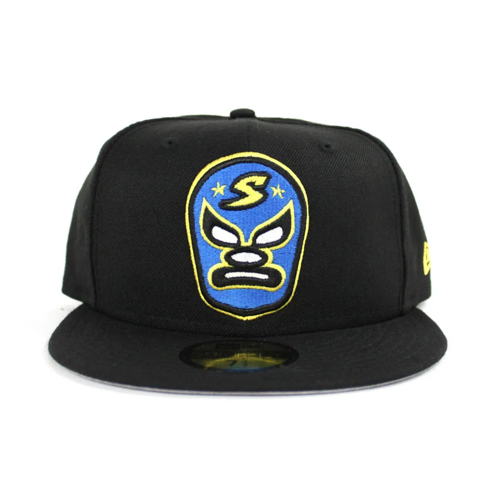 Sacramento River Cats New Era 59Fifty Fitted Hat (Black Gray Under Brim)