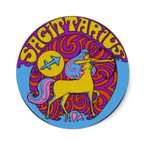 Sagittarius Zodiac Magnet 3"