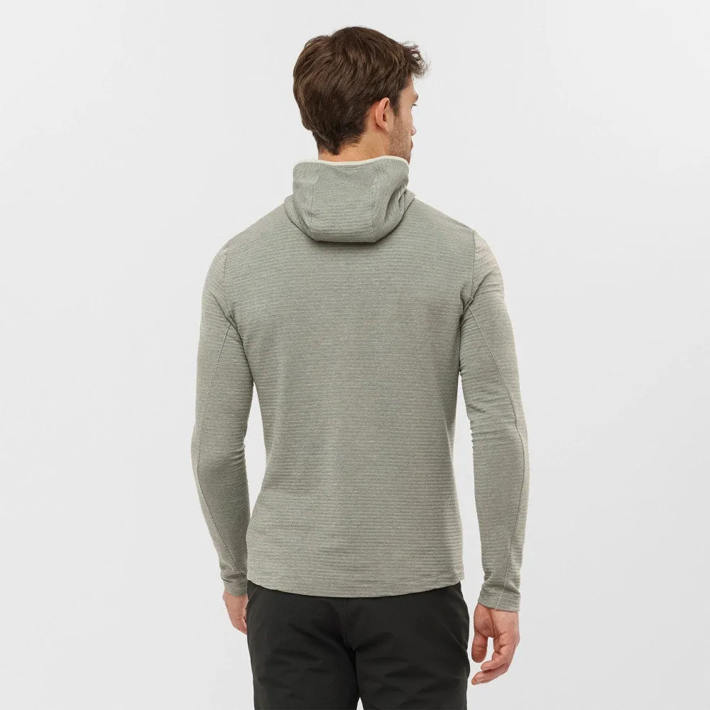 SALOMON Essential Lightwarm Hooded Midlayer Jacket - Men's