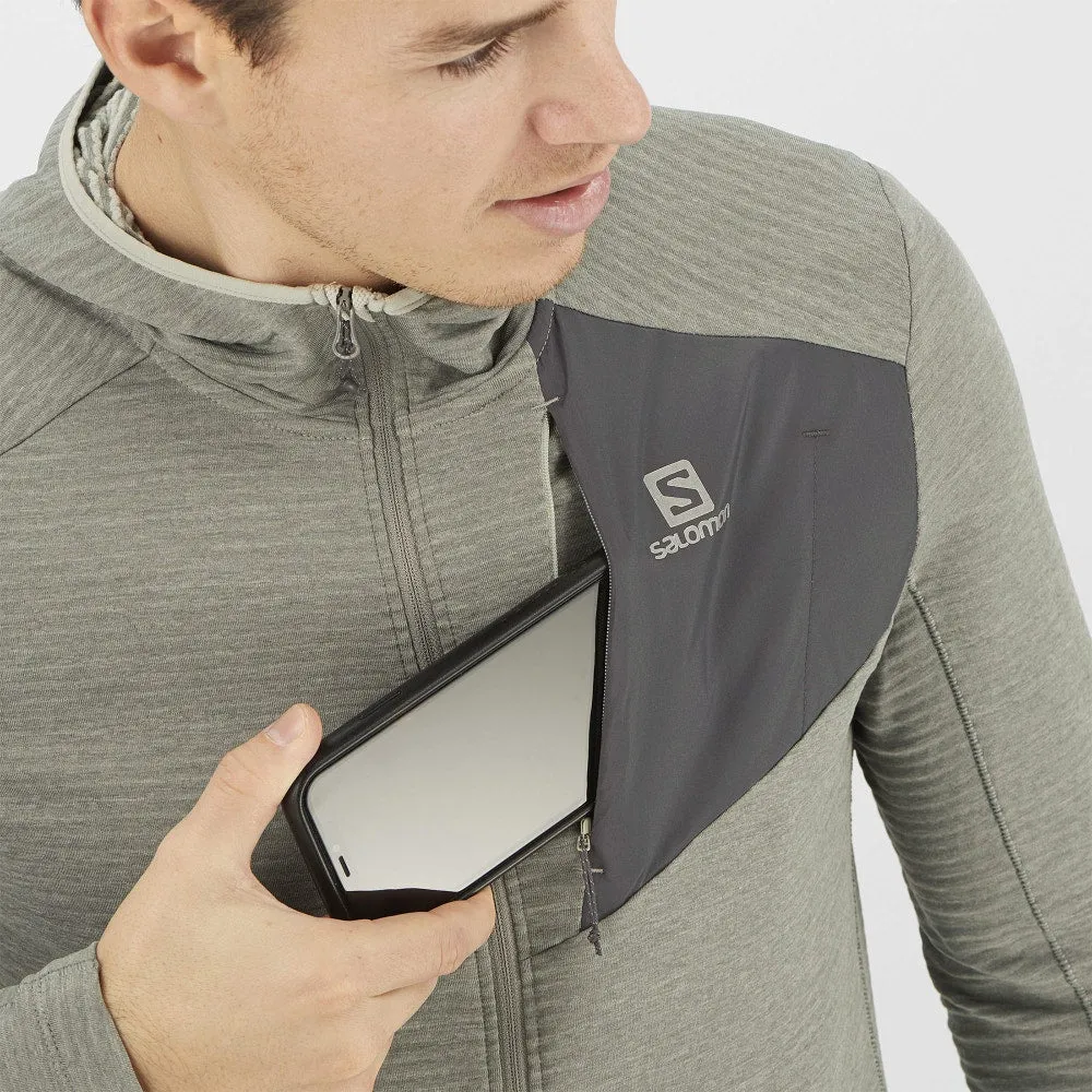 SALOMON Essential Lightwarm Hooded Midlayer Jacket - Men's