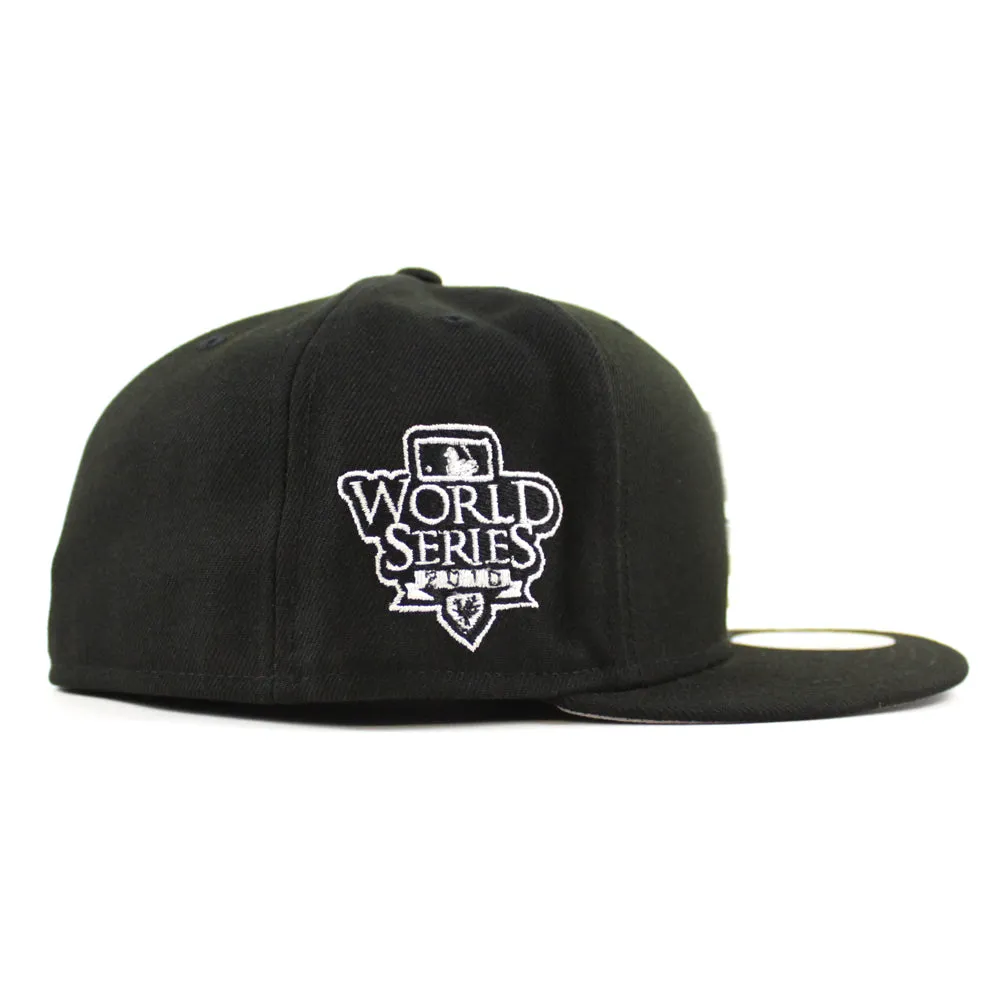 San Francisco Giants World Series New Era 59Fifty Fitted hat (Black White Gray Under Brim)
