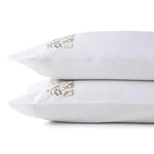 Saxon Pillowcase Pair by Sferra