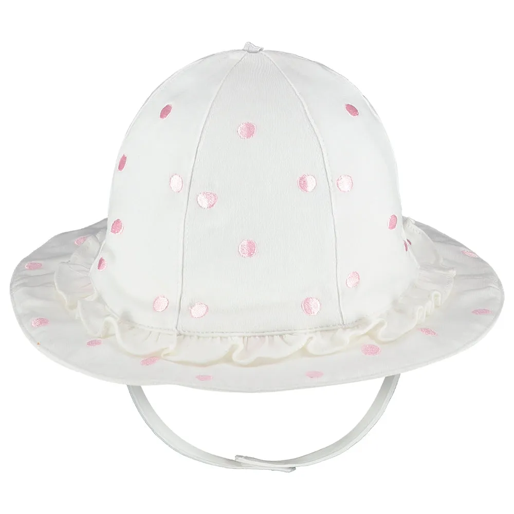 Sera Pink Spotty Sunhat