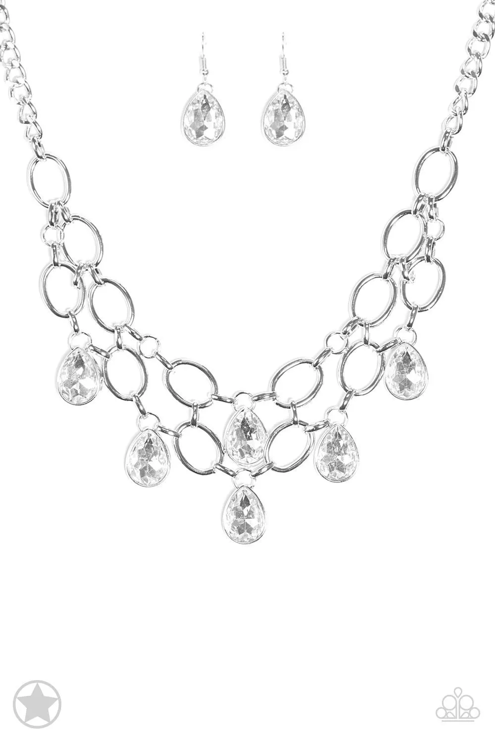 Show-Stopping Shimmer Necklace Set - Paparazzi Accessories