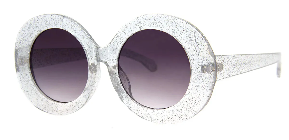 Silver Bubbles Sunglasses