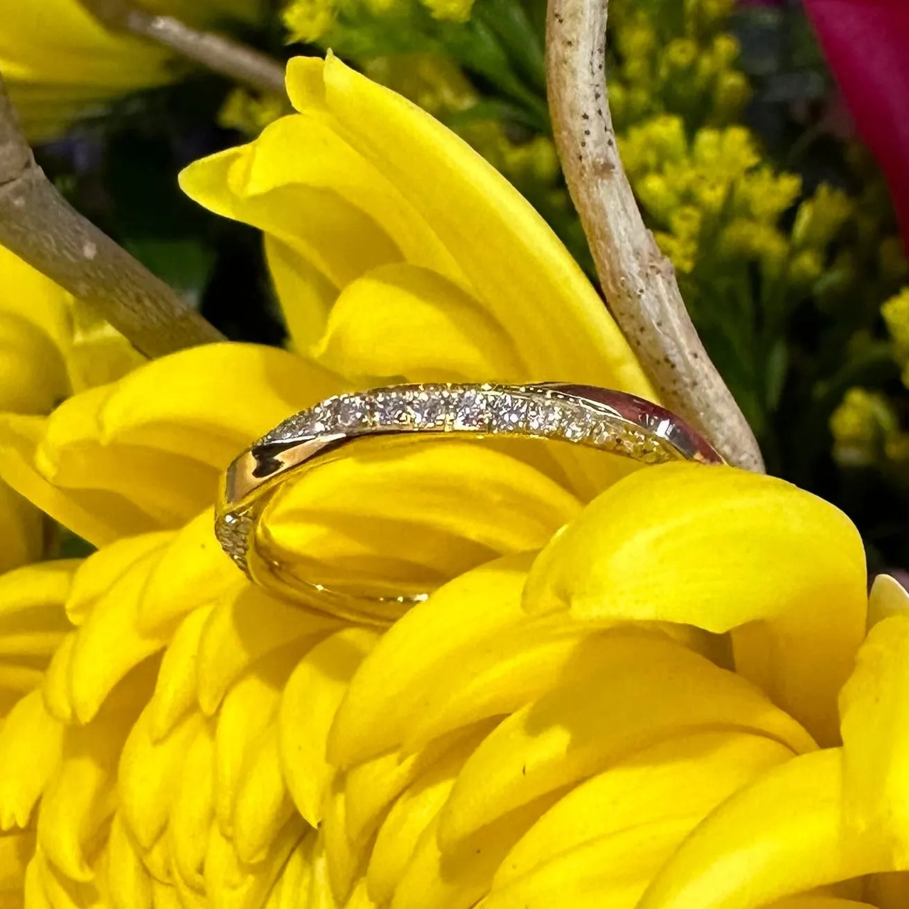 Simon G Diamond Band in 18K White Gold LR3067-W
