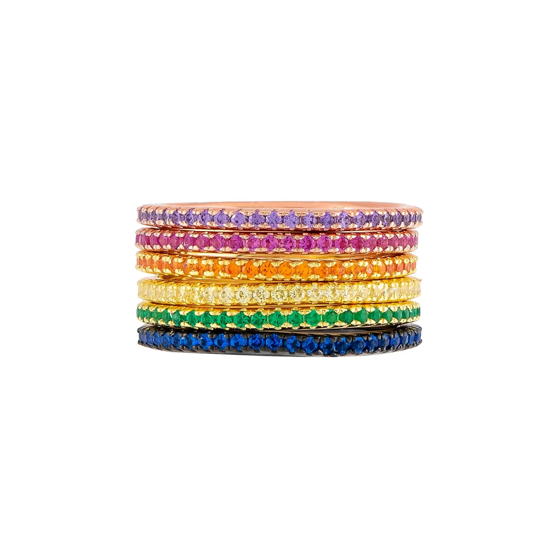 Six Piece Rainbow Band Combo Set