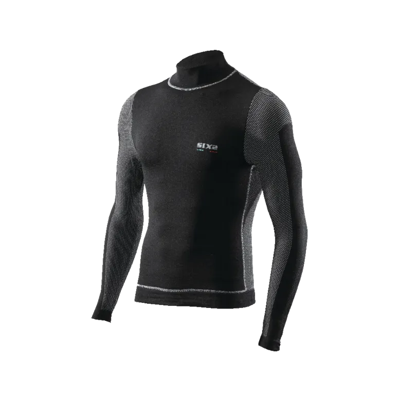 SIX2 Long-Sleeve Turtleneck Windshell Jersey