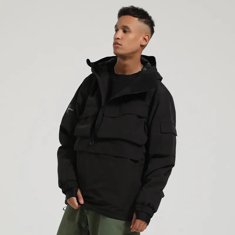 Ski Veneer Double Board Outdoor Windproof Coat.