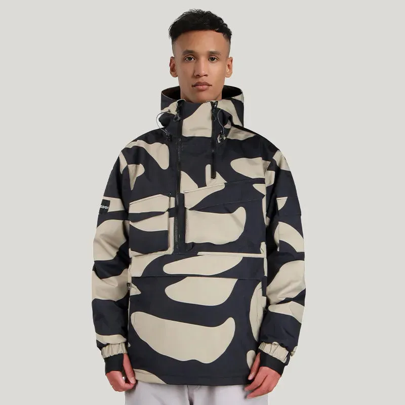 Ski Veneer Double Board Outdoor Windproof Coat.