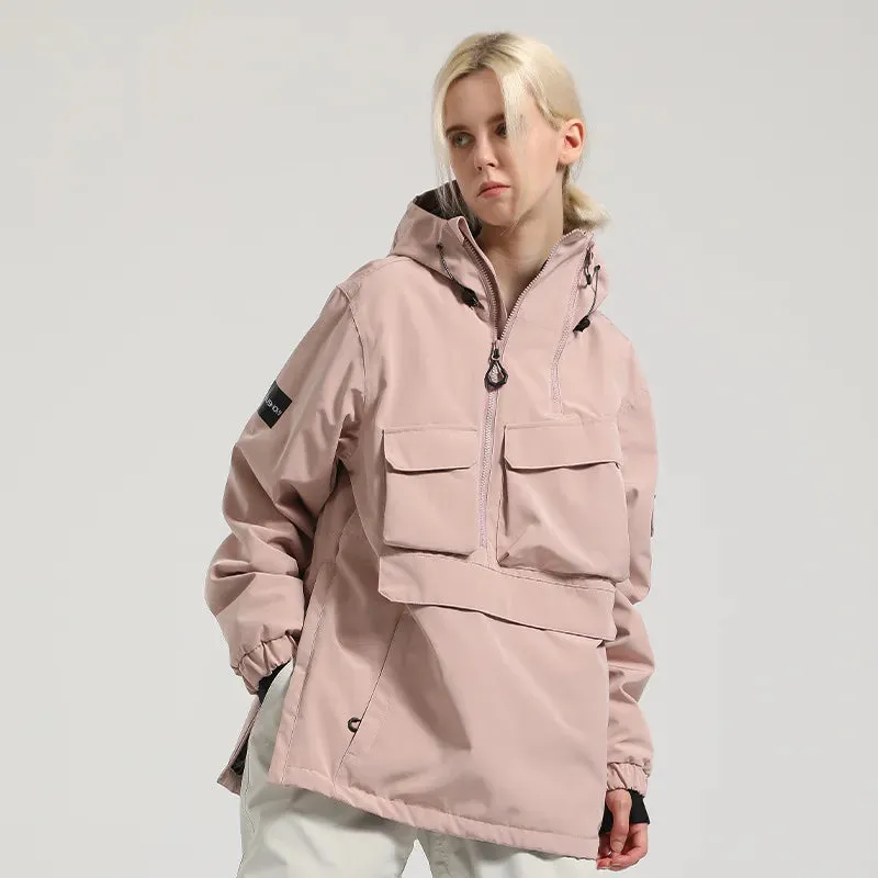 Ski Veneer Double Board Outdoor Windproof Coat.