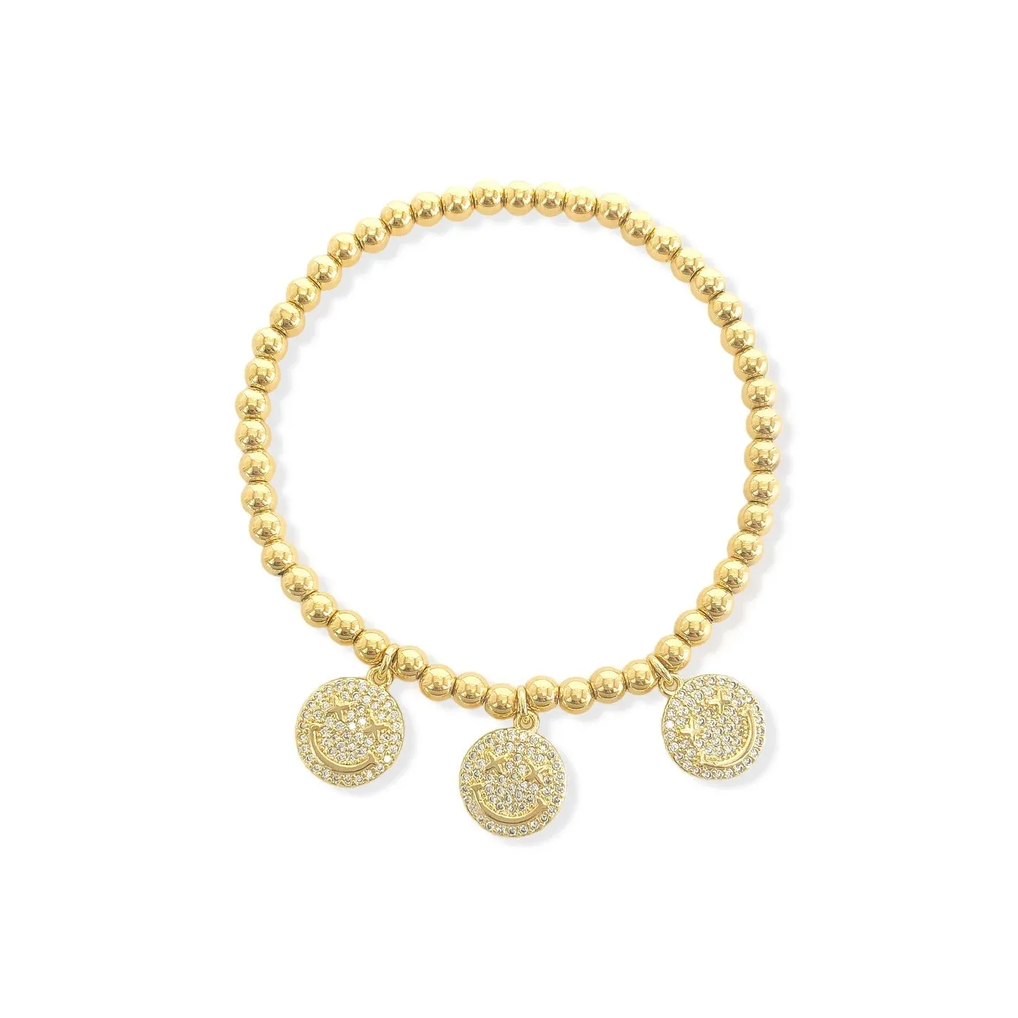 Smiley Stretch bracelet ABR143