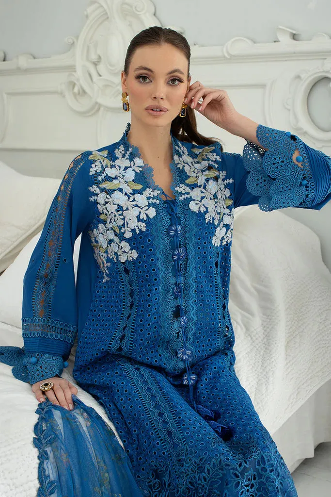 Sobia Nazir Luxury Cotton Embroidered 3 Pc Unstithced Collection 8A