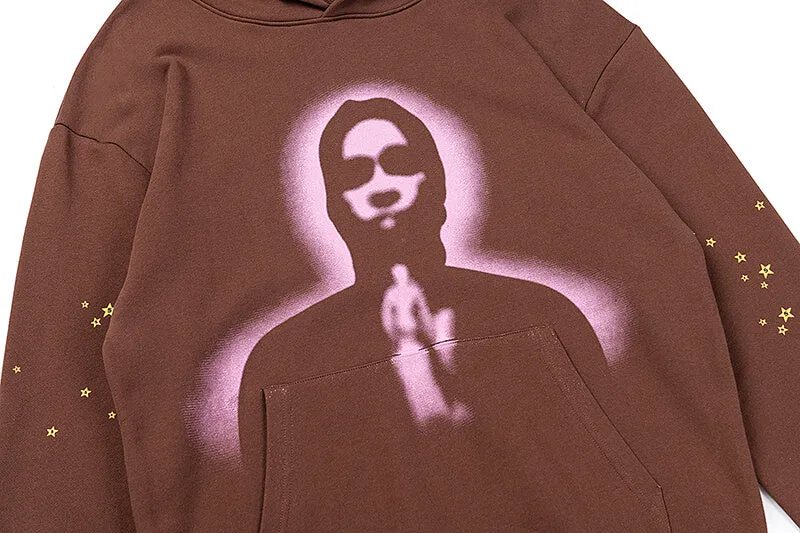 Sp5der Young Thug Pink Hoodie #3818