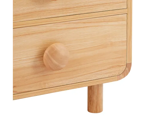 Spencer Natural Bedside Table