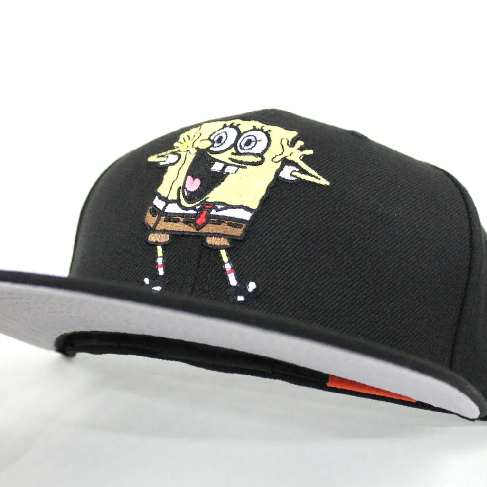 SpongeBob New Era 59FIFTY Fitted Hat (Black Gray Under Brim)