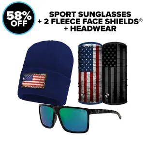 Sports Sunglasses   Headwear   2 Fleece | FREE Strap
