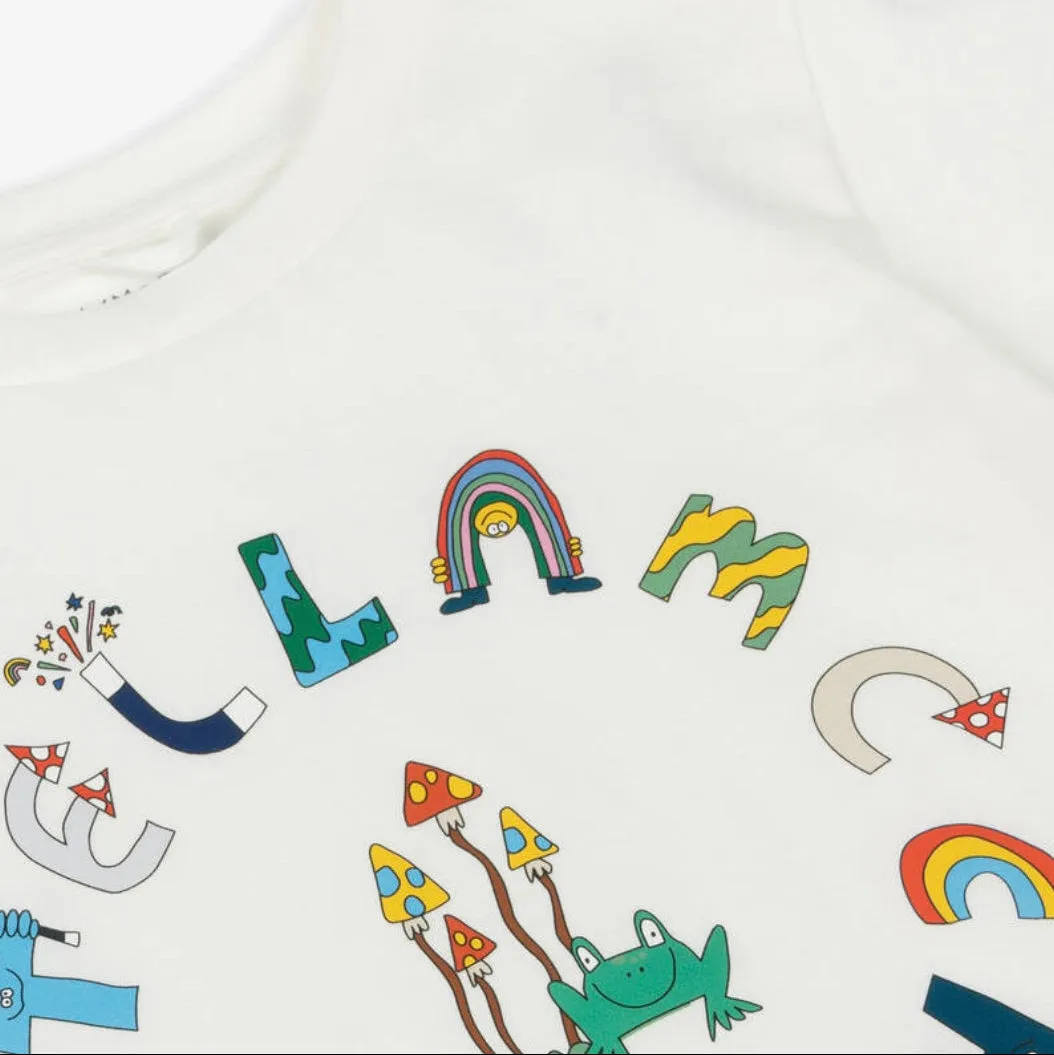 SS T-SHIRT WITH MAGIC LOGO DISK PRINT