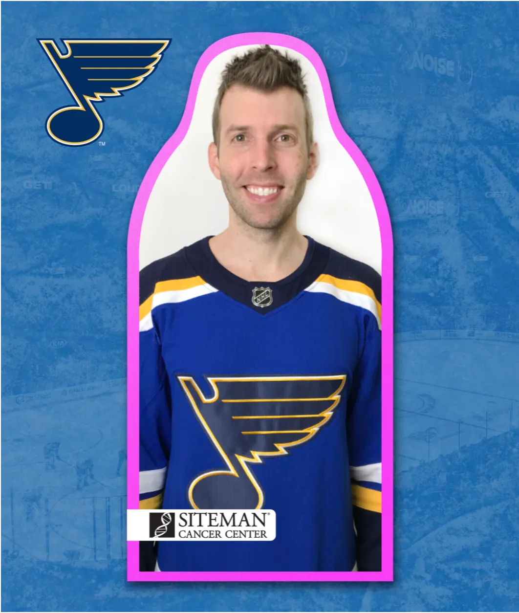 St. Louis Blues Pink at the Rink!