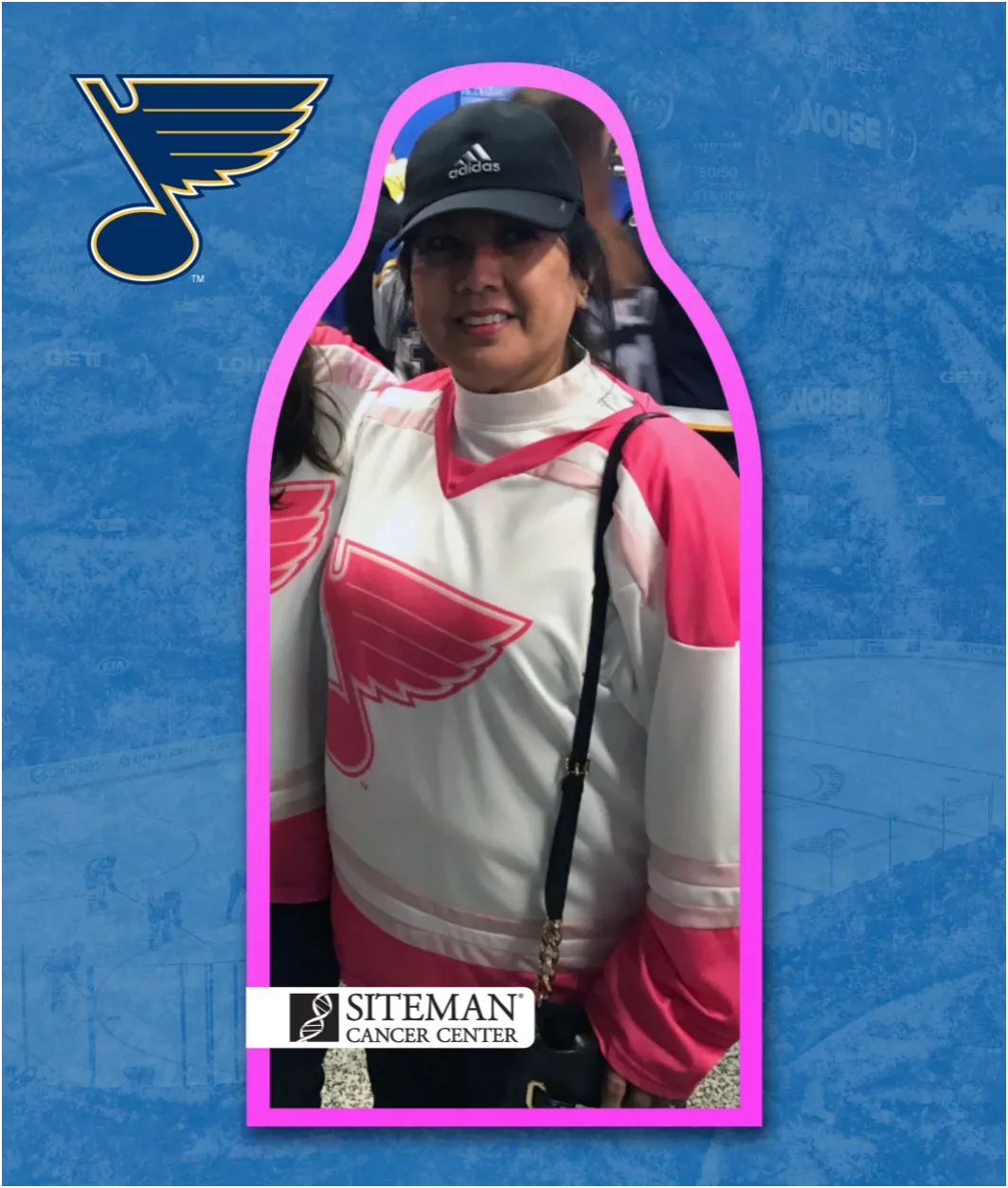 St. Louis Blues Pink at the Rink!