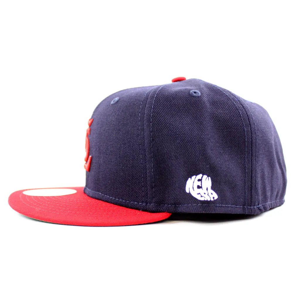 St. Louis Cardinals 1942 World Series New Era 59Fifty Fitted Hat (59FIFTY DAY - Team color Green Under Brim)