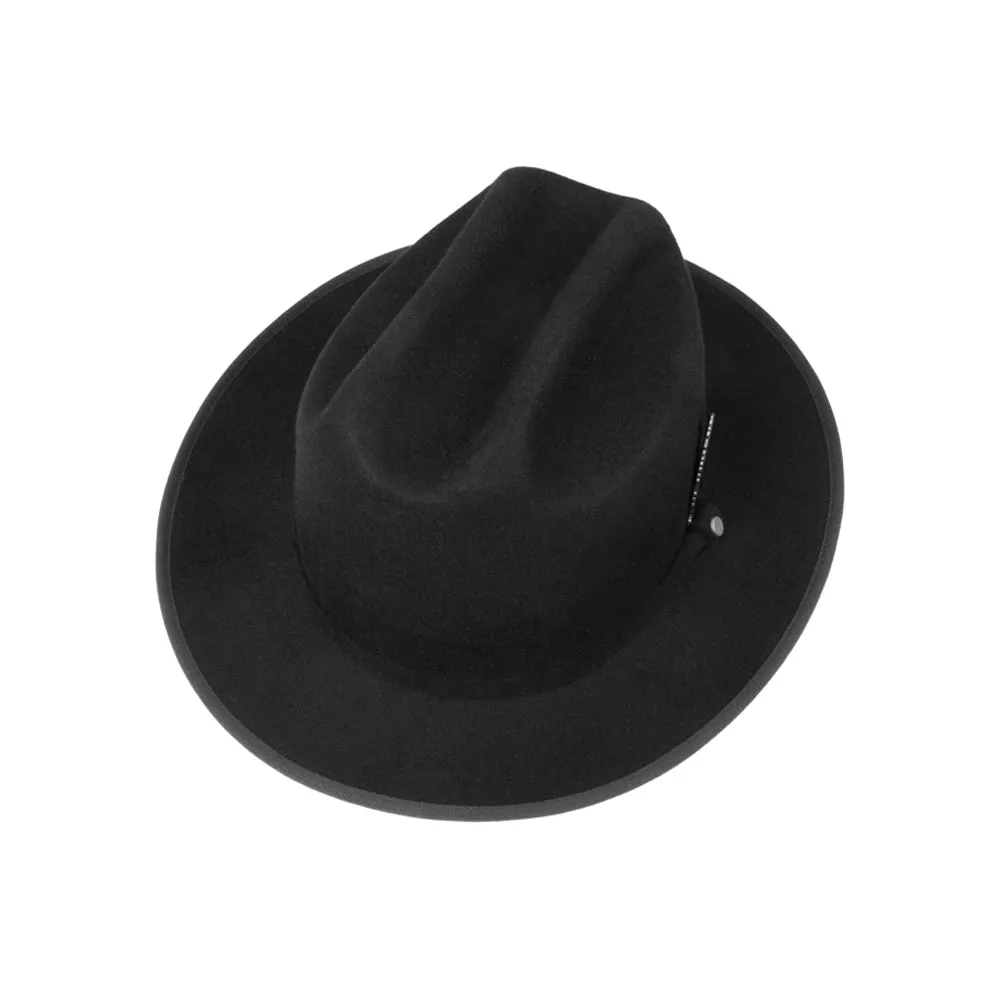 Stetson - Open Road Wool Felt Hat - Fedora - Black